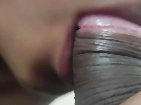 Young Indian Eighteen Teen Giving Blowjob Receives Jizz Hither Indiscretion with an increment of Tits
