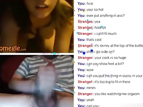 18yo girl uses a stifle b trap and tootbrush to wank with a stranger greater than omegle