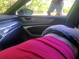 Blowjob In Buggy - Stranger Voyeur Caught And Observed Us