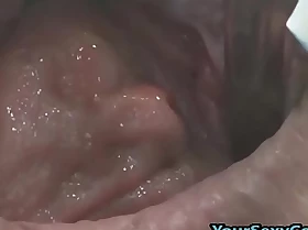 Extreme anal and vagina mini-rosebud after bizarre dp