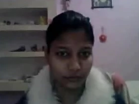 Flashing my Indian boobs on a web camera