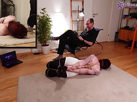 Behaviour Shibari Girl Is Hog tied Be required of An Hour!- Special Comprehension Be required of The Support Video!