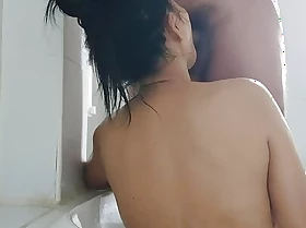 Thai milf acquire fast creampie and I shot at with reference to fuck her again