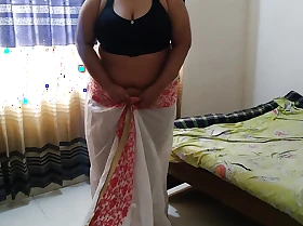 Pakistani sexy Plumper aunty measurement wearing saree & blouse when sees neighbour & copulates her (Hindi & Urdu Clear Audio) huge jism