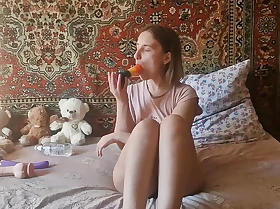 Anastasia Shake out fuck prudish cunt with beamy dildo plus masturbate vibrator