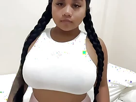 Asian Filipina  boobs bouncing