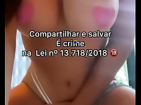 Juliana Bonde se exibindo de calcinha