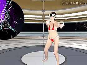 Part 2 of Week 3 - VR Dance Workout. I reached the next level.