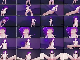 Horny Dance + Instruction + POV Sex (3D HENTAI)