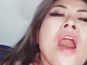 Chinese adult cut up taking a hefty creampie in her pussy