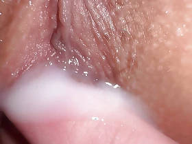Fuck Horny roommate while will not hear of boyfriend at work, creamy making love with an increment of rubbing jizz flow