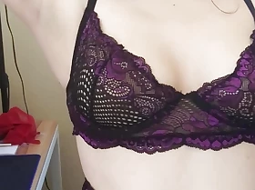 trying on high all my lingerie sets