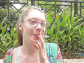 Elena Koshka - Elena Enjoys The Zoo, Hindrance Wants You To Feed Her Pussy Some Bananas!