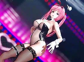 Kasuko - Dancing In X-rated Bunny Convenience + Sex Practice (3D HENTAI)