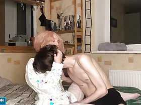 Hot amateur couple beg their react to homemade video