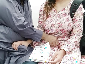 Desi Beautiful Student Piece of baggage Fucked By Tution Teacher